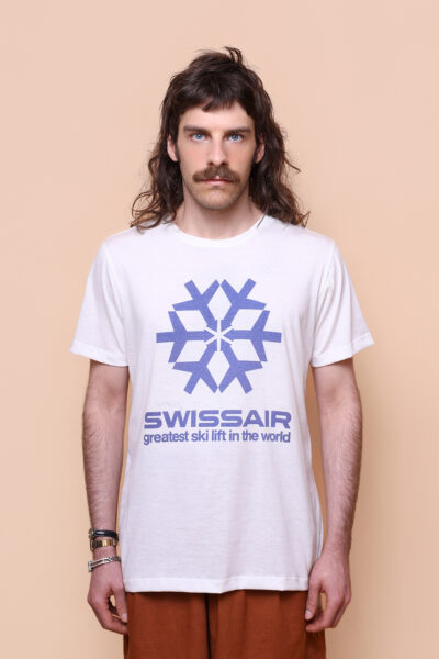 Camiseta estampada Swissair