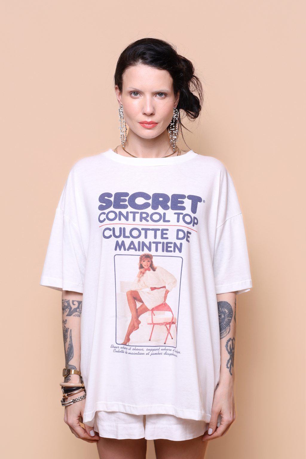 Camiseta estampada Secret Control Top