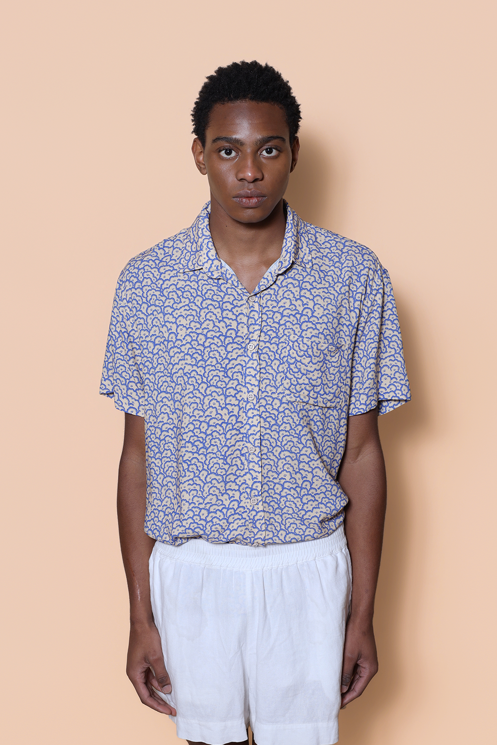 Camisa ampla Corais