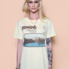 Camiseta amarela estampada Zemepis
