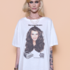 Camiseta oversize estampada Braun