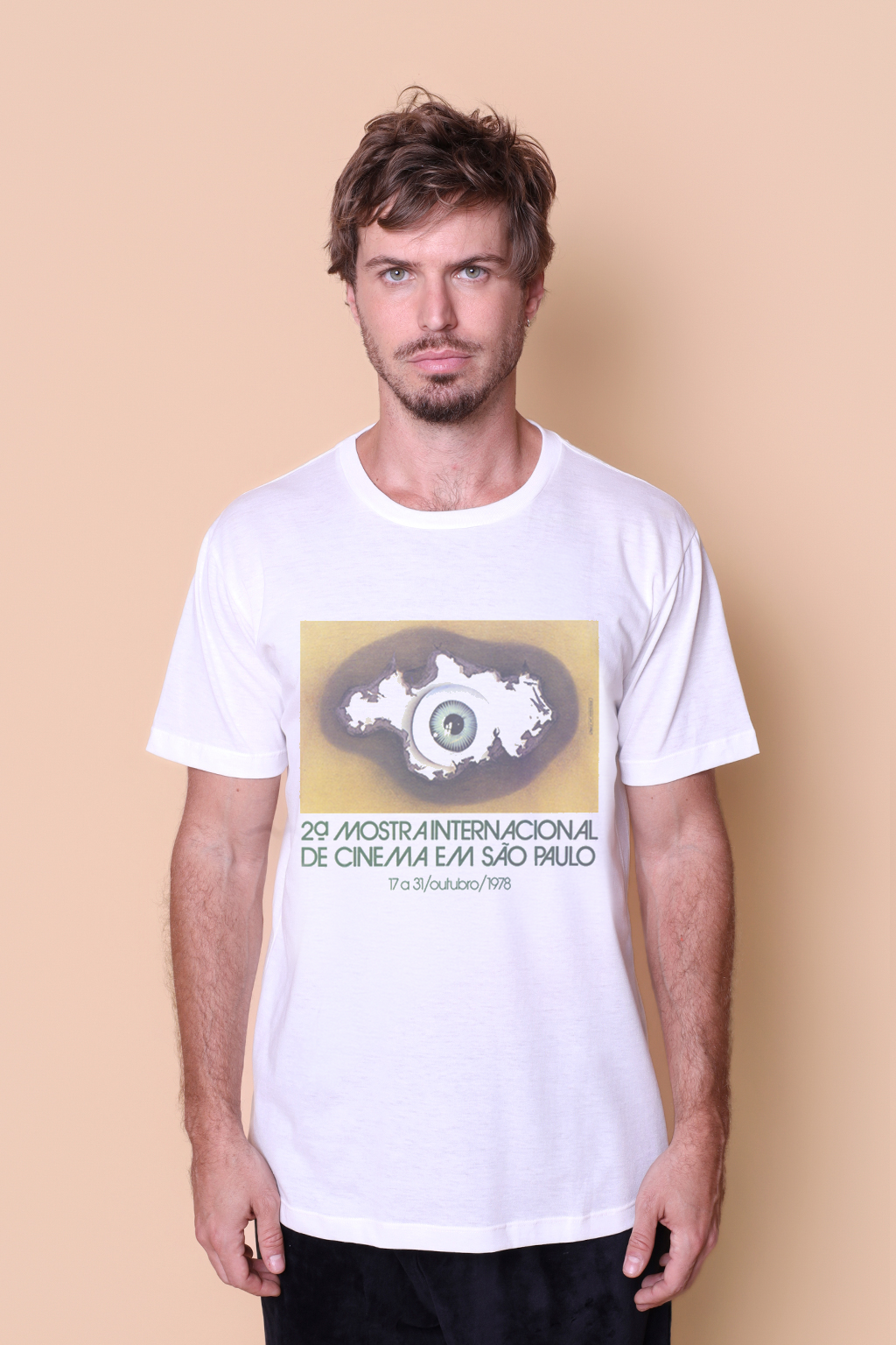 Camiseta collab Mostra + AMP 2ª edição
