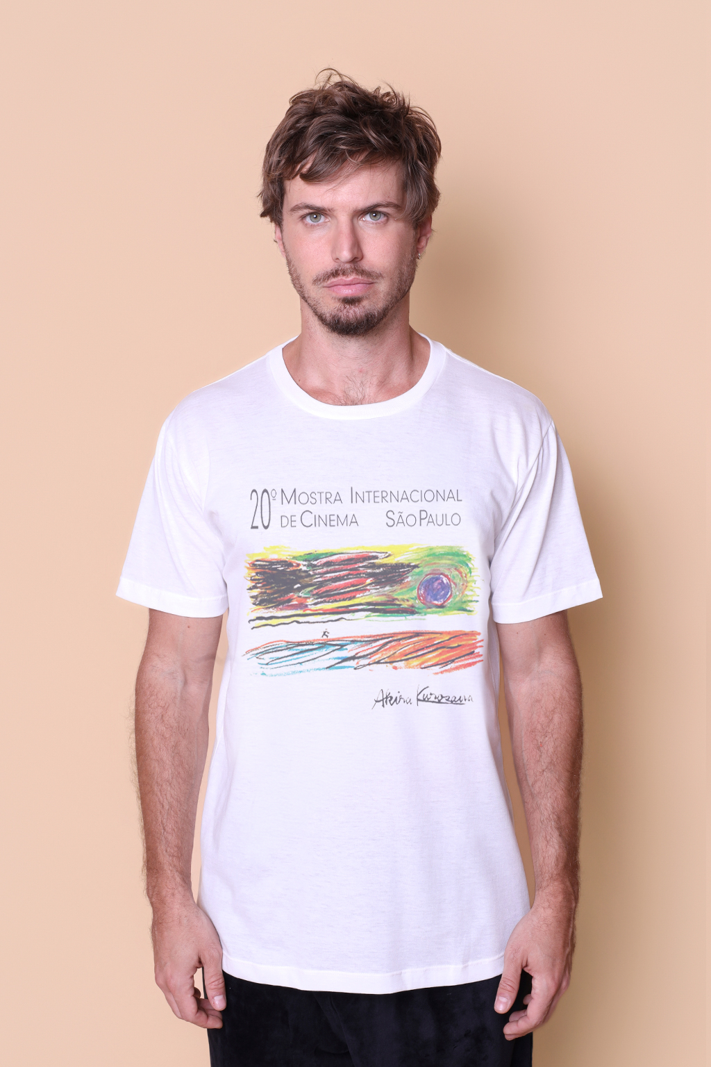 Camiseta collab Mostra + AMP 20ª edição