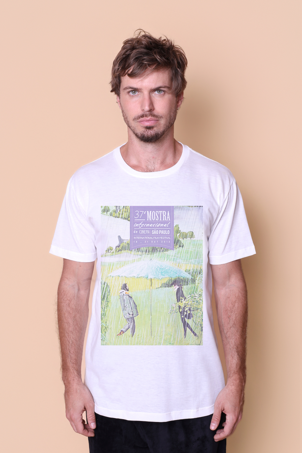 Camiseta collab Mostra + AMP 37ª edição