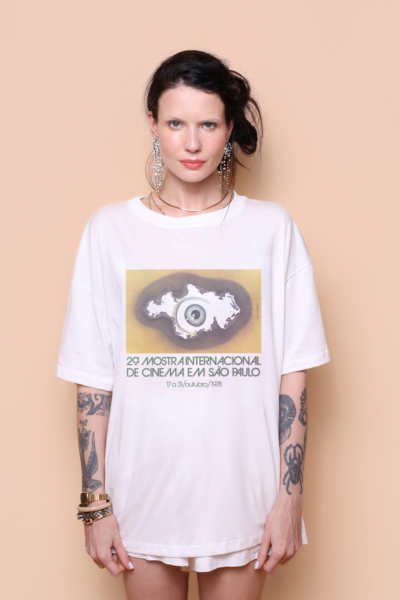 Camiseta oversize collab Mostra + AMP 2ª edição