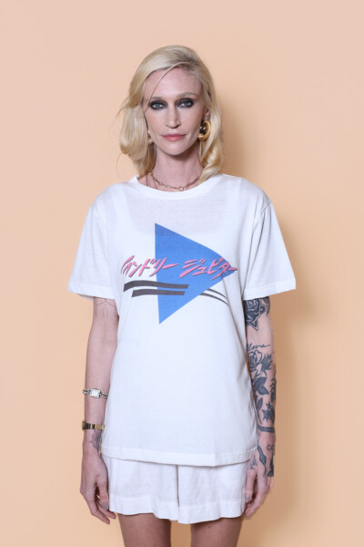 Camiseta estampada Lavanderia Júpiter Vaporwave
