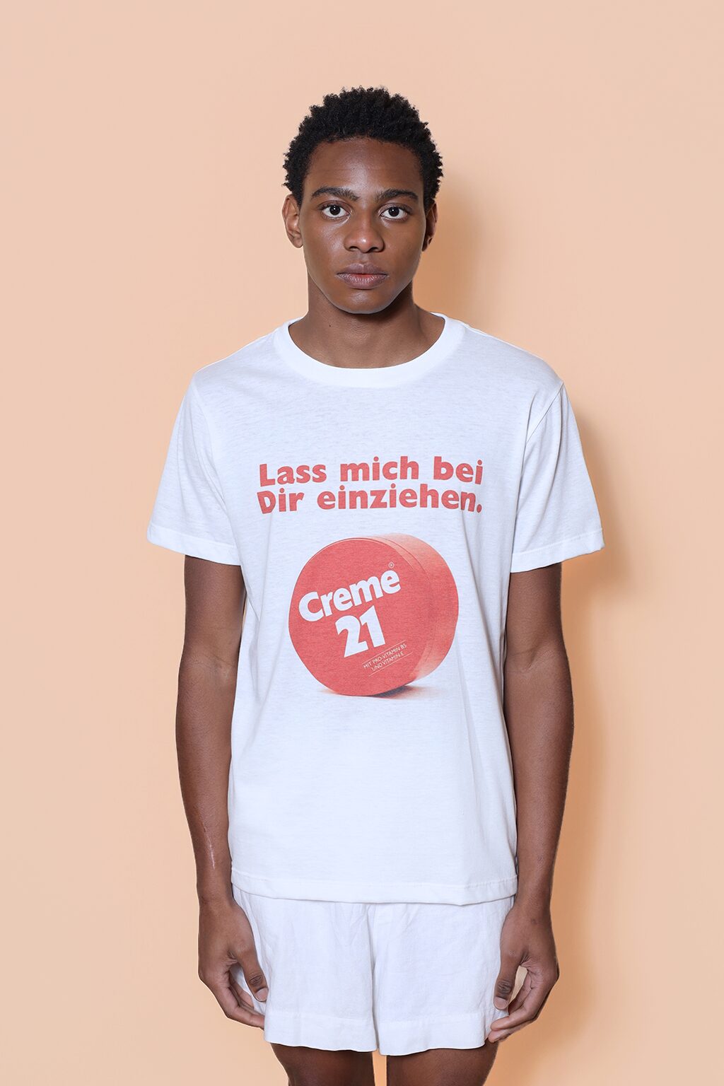 Camiseta estampada Creme 21