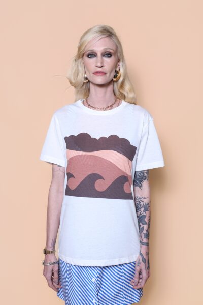 Camiseta estampada Dunas