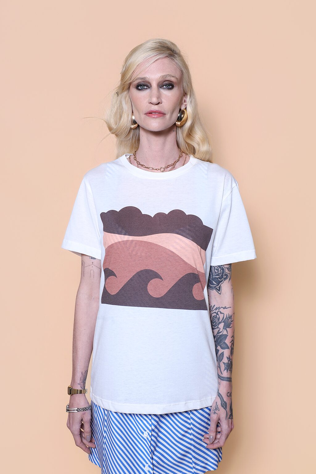 Camiseta estampada Dunas
