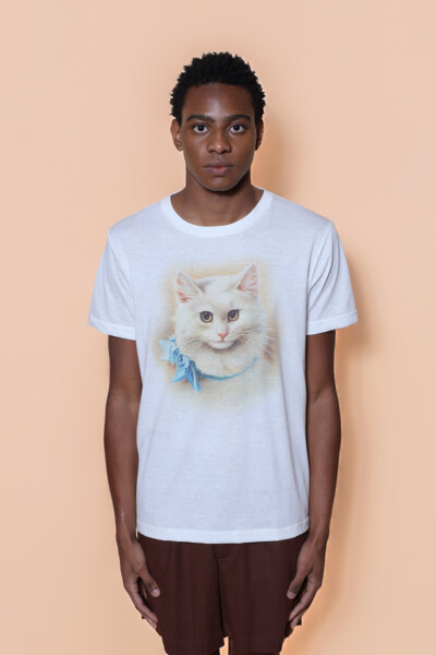 Camiseta estampada Angorá