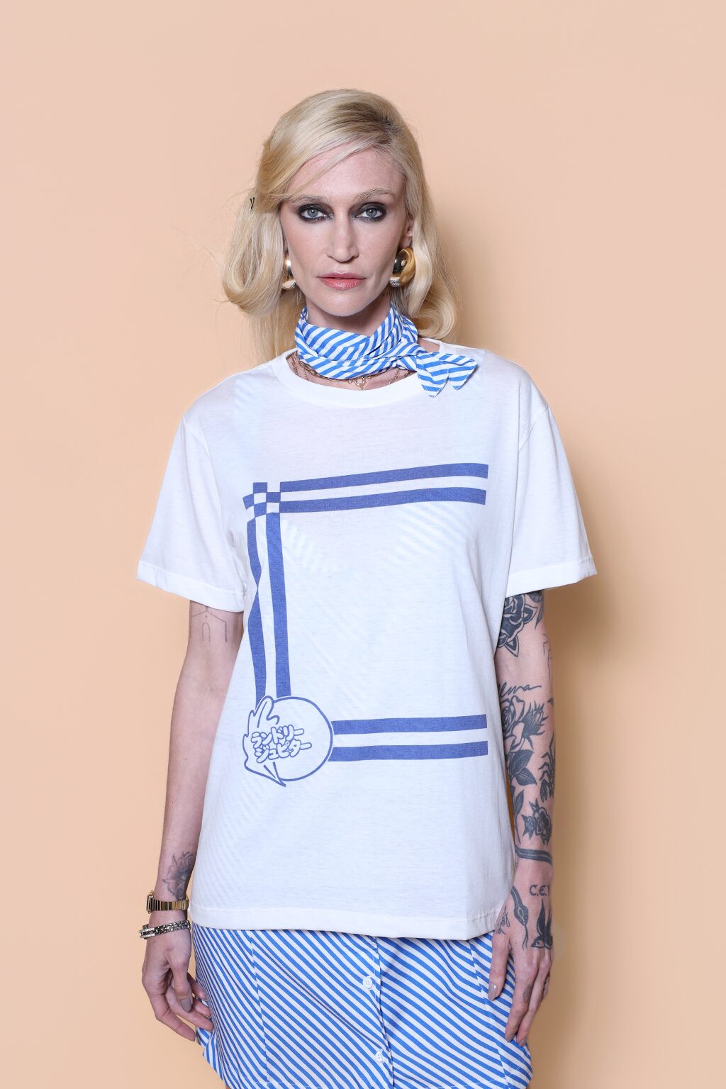 Camiseta estampada Lavanderia Júpiter moldura