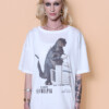 Camiseta oversize estampada Canon Kaiju