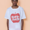 Camiseta oversize estampada Lavanderia Júpiter Maçã