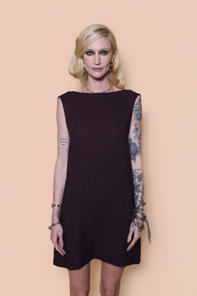 Vestido botão costas curto Constelação